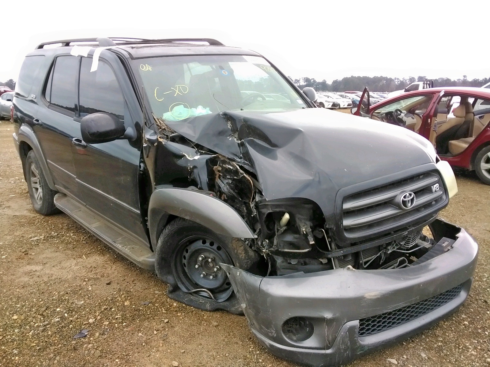 Photo 1 from auction – 2004 TOYOTA SEQUOIA SR with VIN 5TDZT34A14S229292
