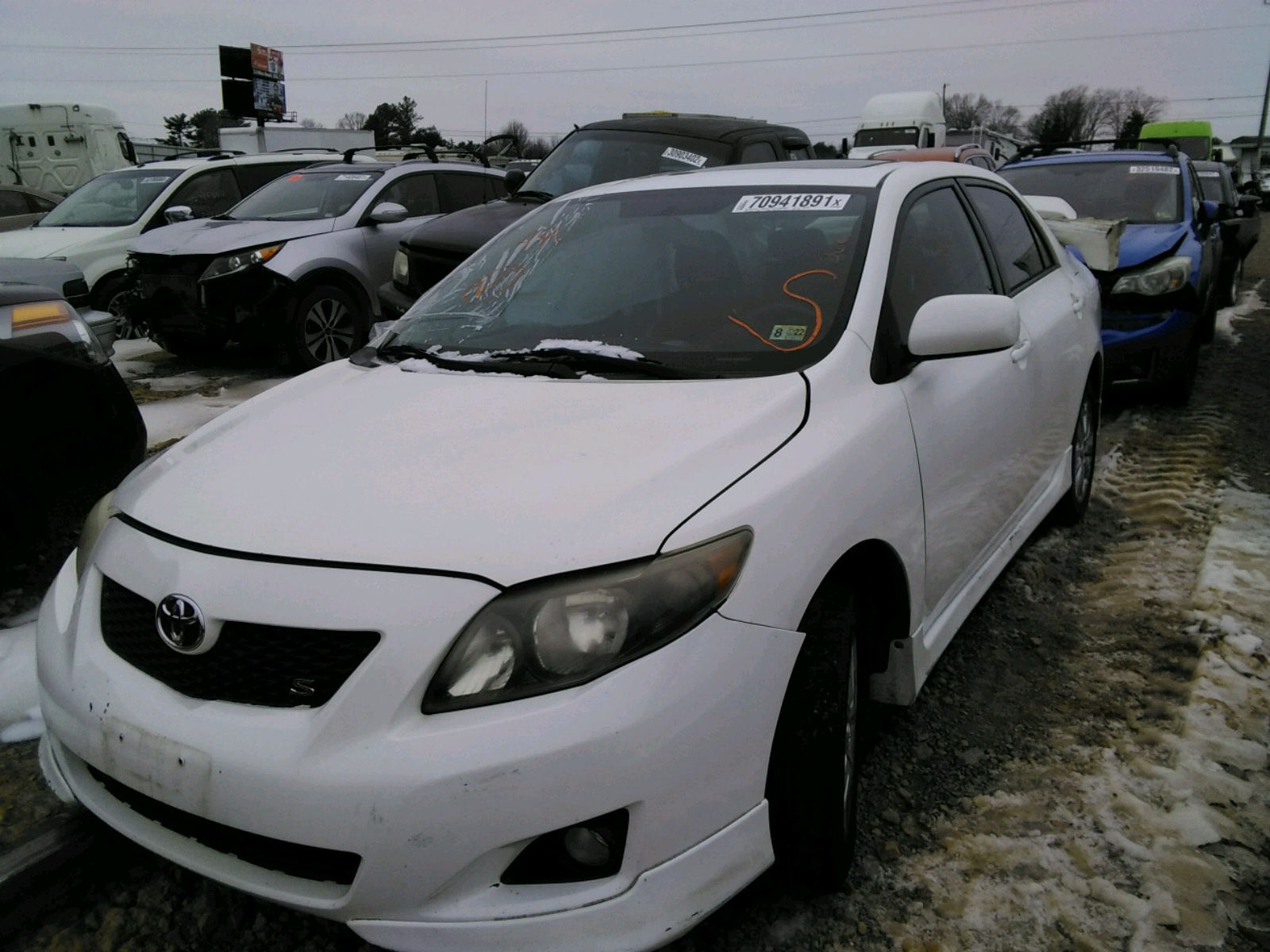 Photo 2 from auction – 2009 TOYOTA COROLLA BA with VIN 2T1BU40E39C171439
