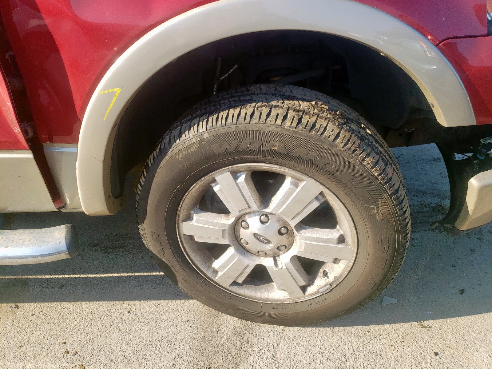 Photo 9 from auction – 2008 FORD F150 SUPER with VIN 1FTPW14598FA59257