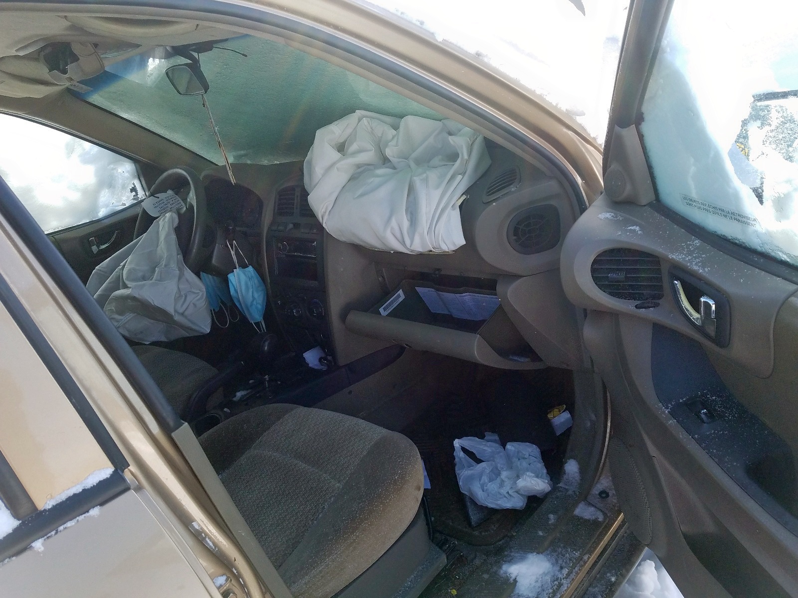 Photo 5 from auction – 2003 HYUNDAI SANTA FE with VIN KM8SB73D03U369072