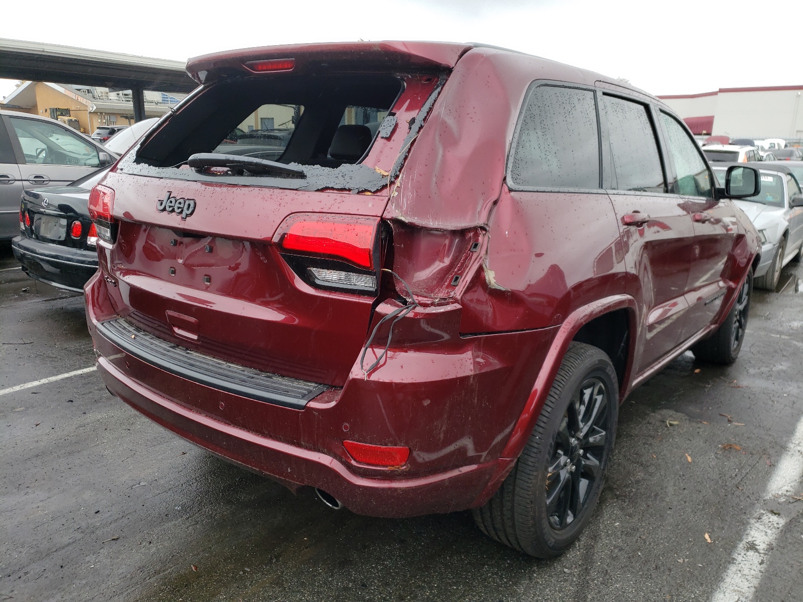 Photo 4 from auction – 2021 JEEP GRAND CHER with VIN 1C4RJFAG3MC581176