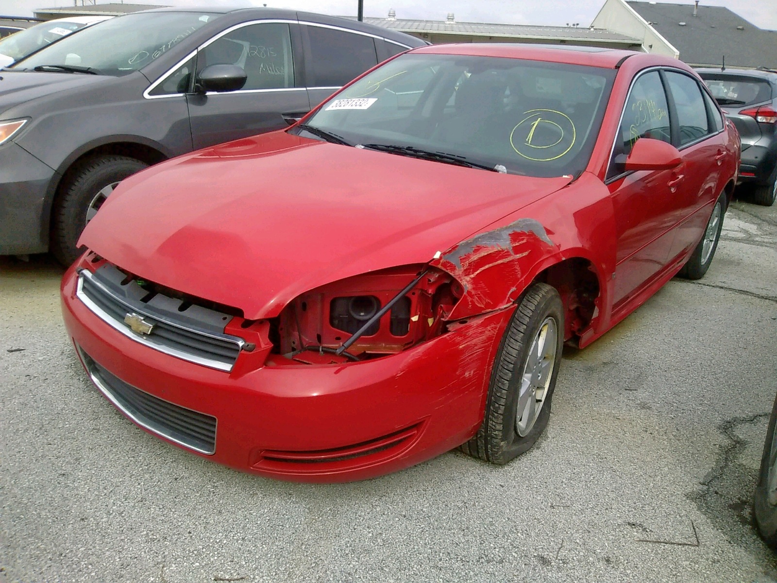 Photo 2 from auction – 2009 CHEVROLET IMPALA 1LT with VIN 2G1WT57K291166066