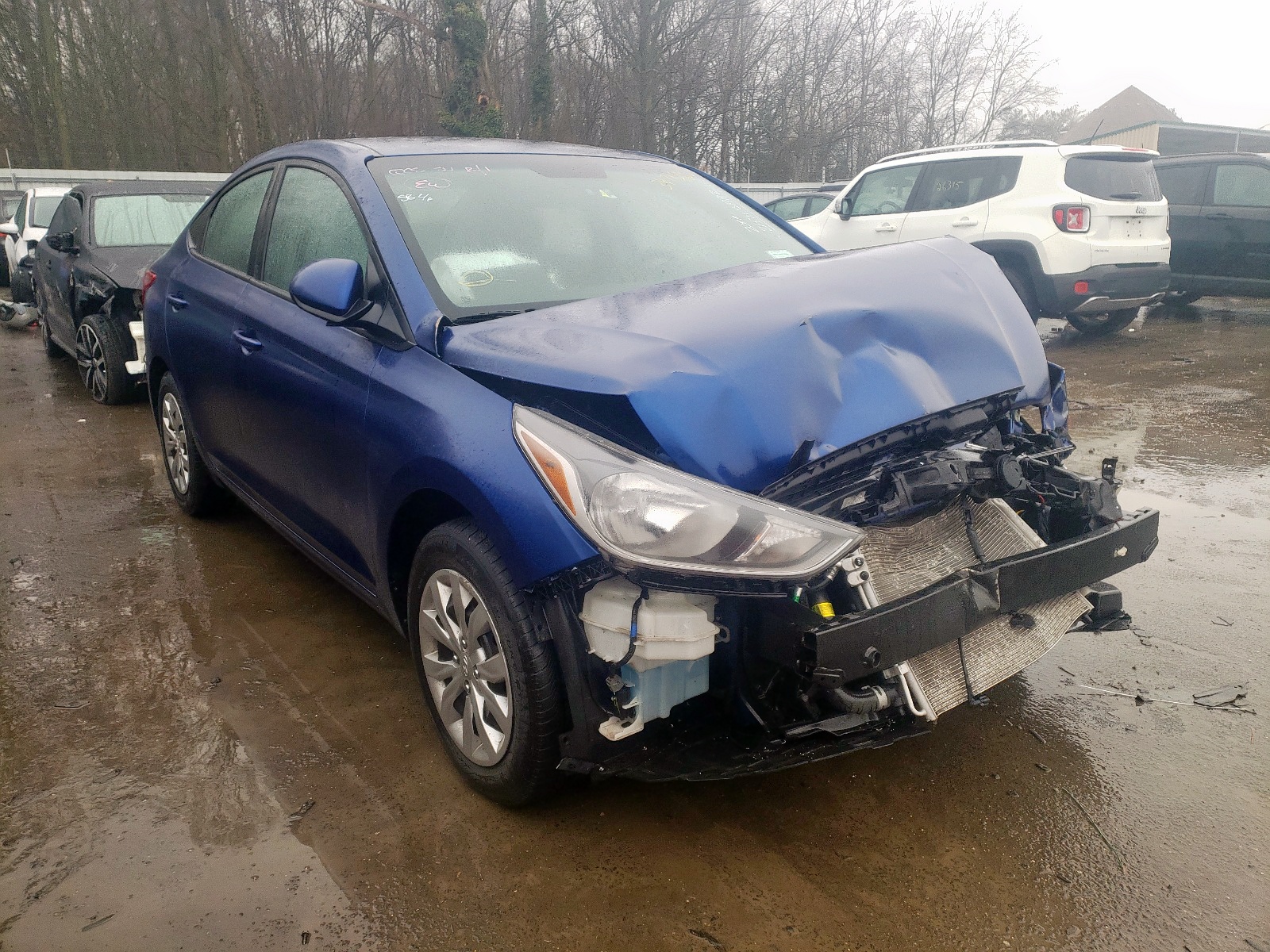 Photo 1 from auction – 2019 HYUNDAI ACCENT SE with VIN 3KPC24A30KE070163