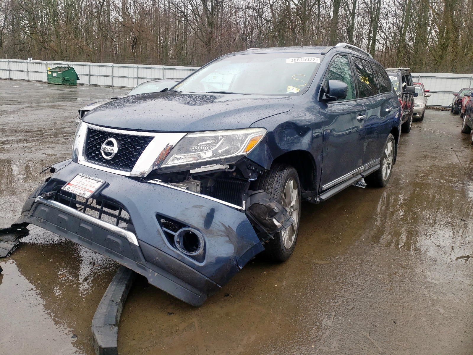 Photo 2 from auction – 2014 NISSAN PATHFINDER with VIN 5N1AR2MM5EC612182