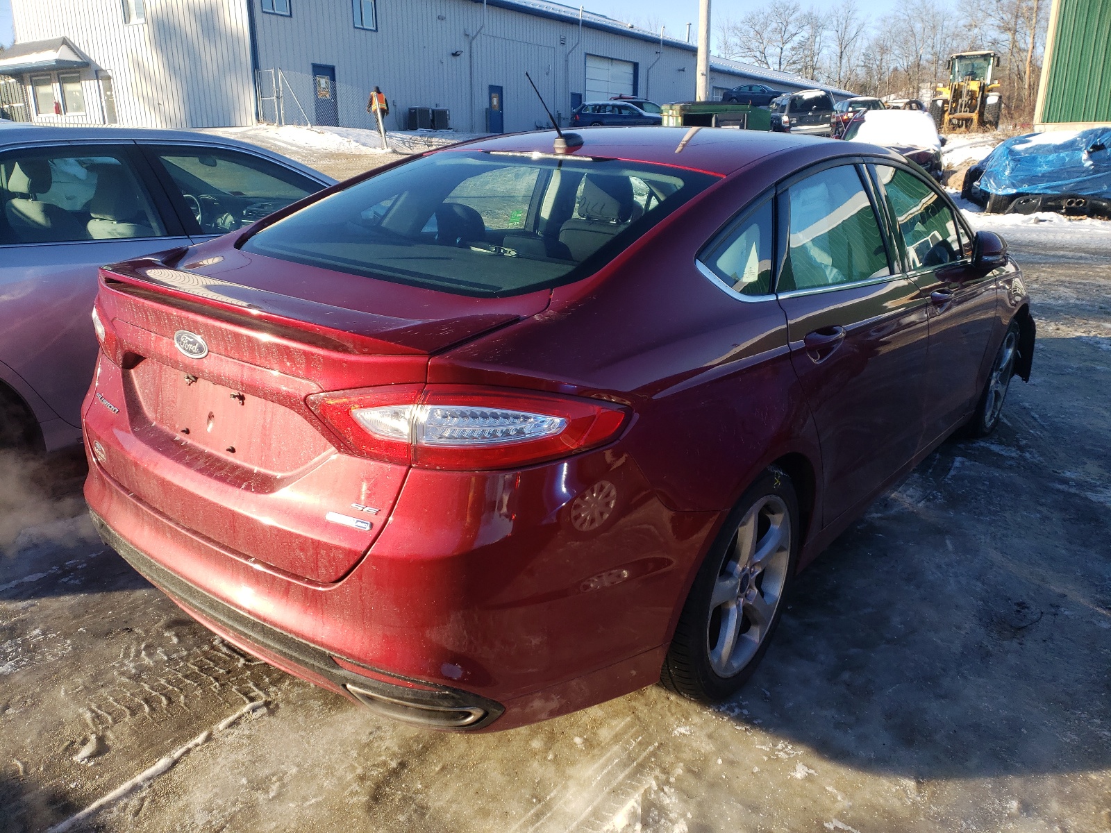 Photo 4 from auction – 2015 FORD FUSION SE with VIN 3FA6P0T95FR201990