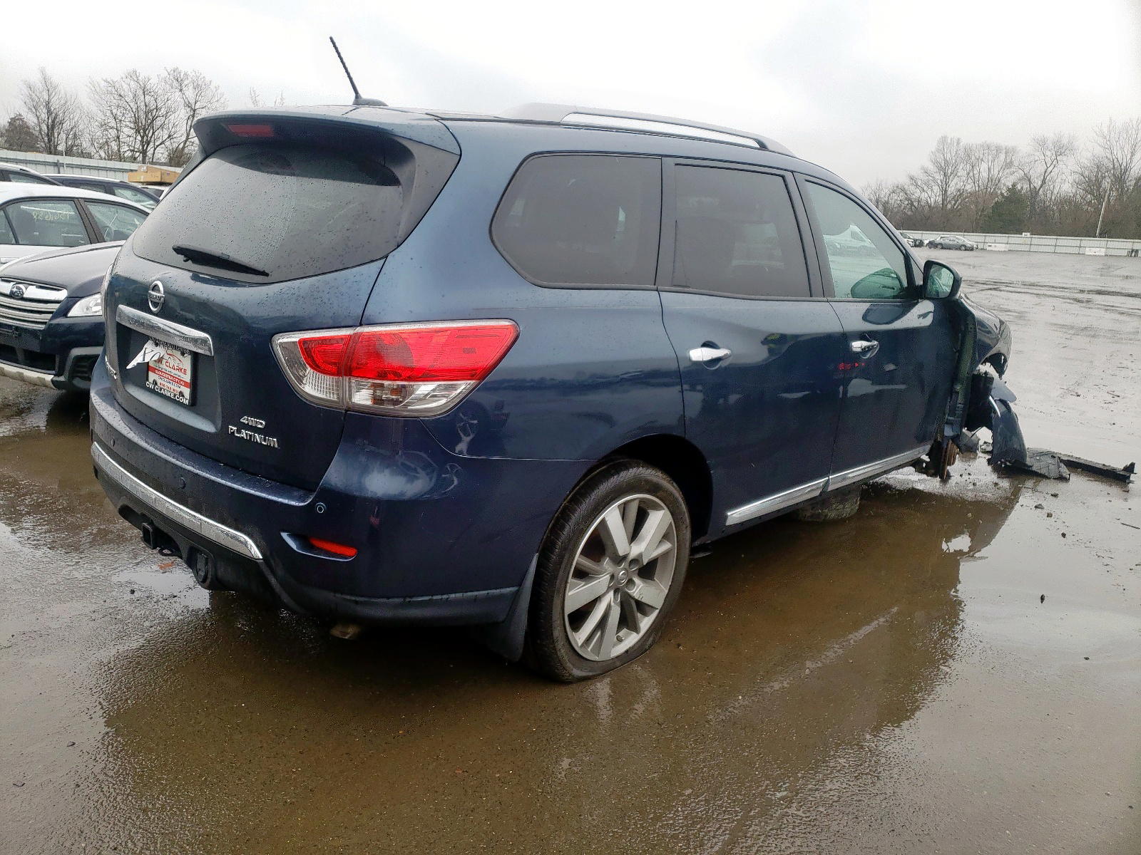 Photo 4 from auction – 2014 NISSAN PATHFINDER with VIN 5N1AR2MM5EC612182