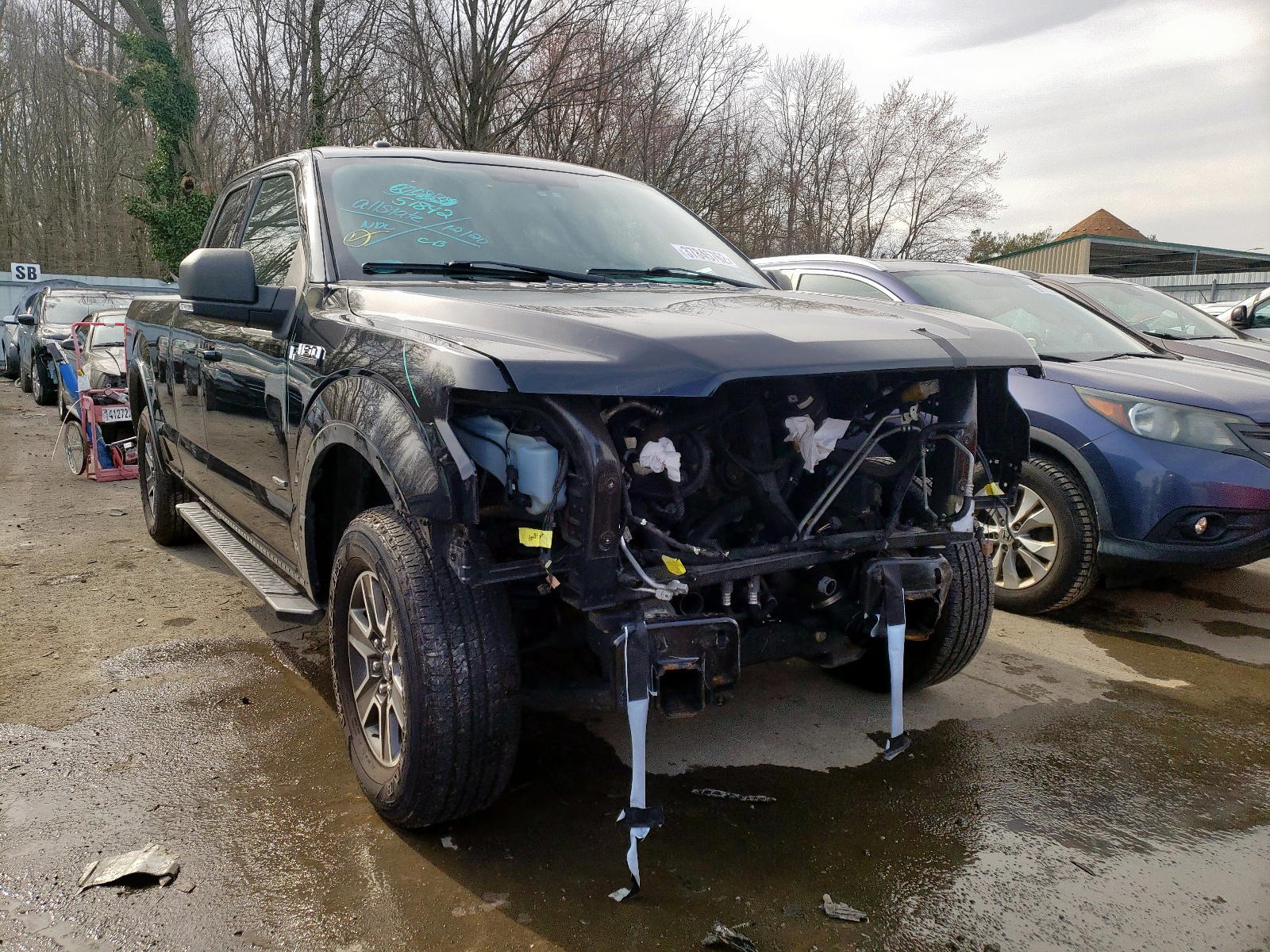 FORD F150 SUPER 2015 with VIN 1FTEX1EP7FFC44568 - Photo from auction
