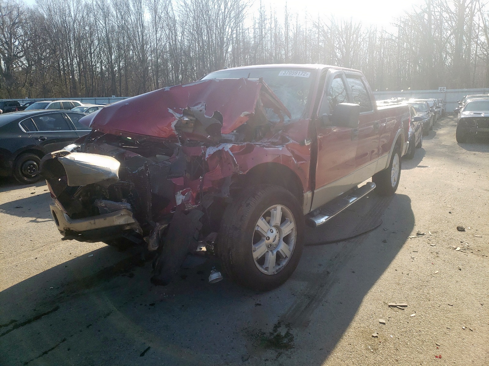 Photo 2 from auction – 2008 FORD F150 SUPER with VIN 1FTPW14598FA59257