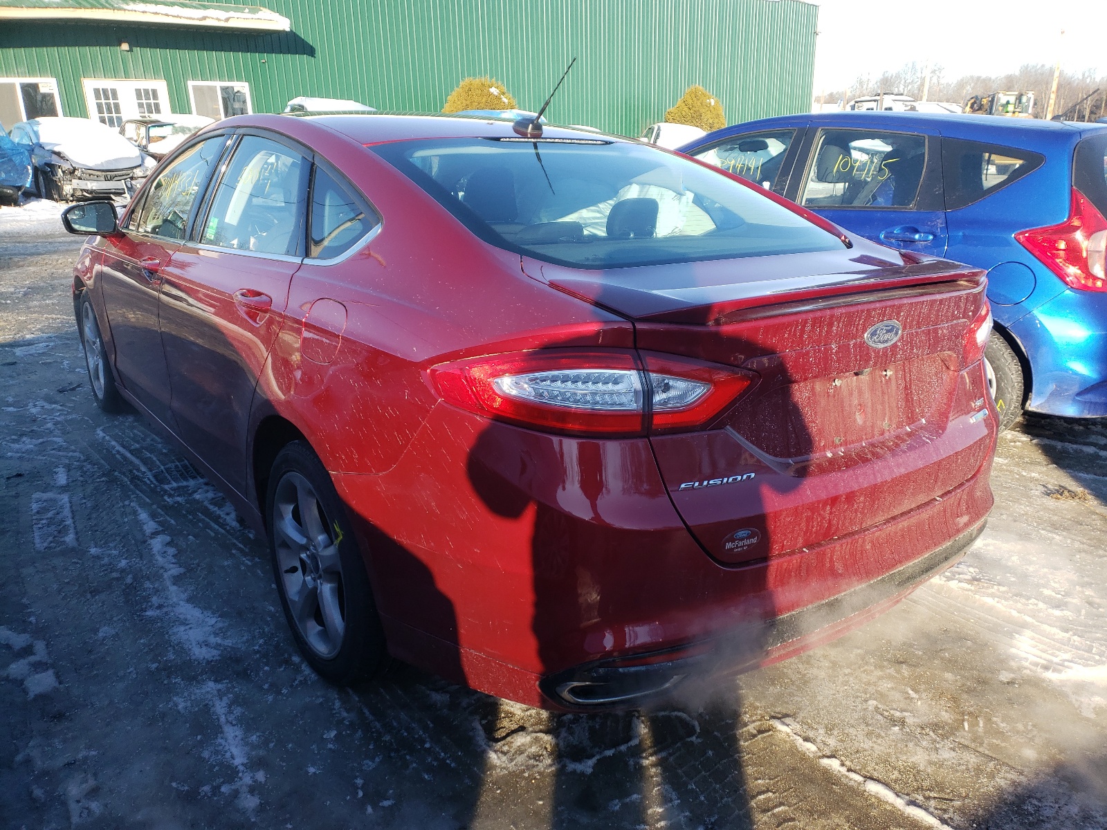 Photo 3 from auction – 2015 FORD FUSION SE with VIN 3FA6P0T95FR201990