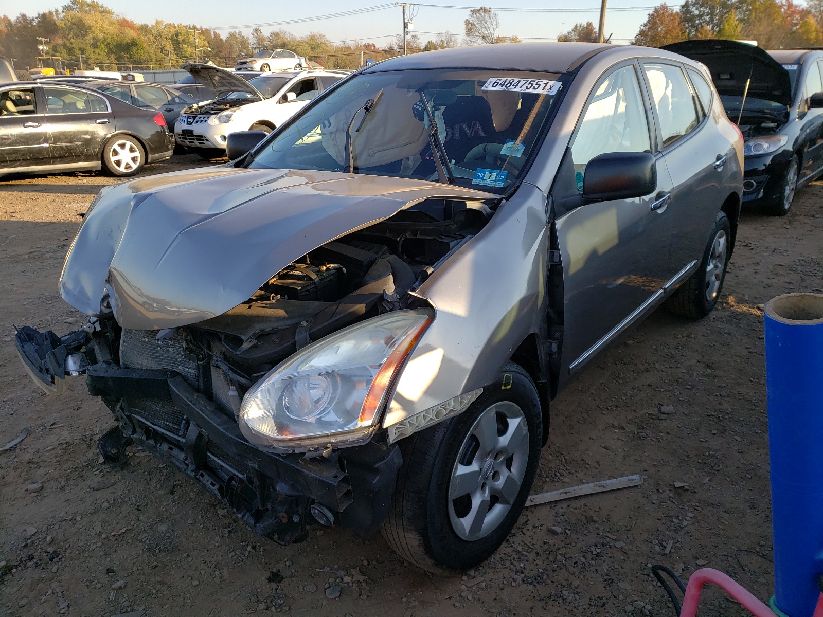 Photo 2 from auction – 2011 NISSAN ROGUE S with VIN JN8AS5MV8BW683247