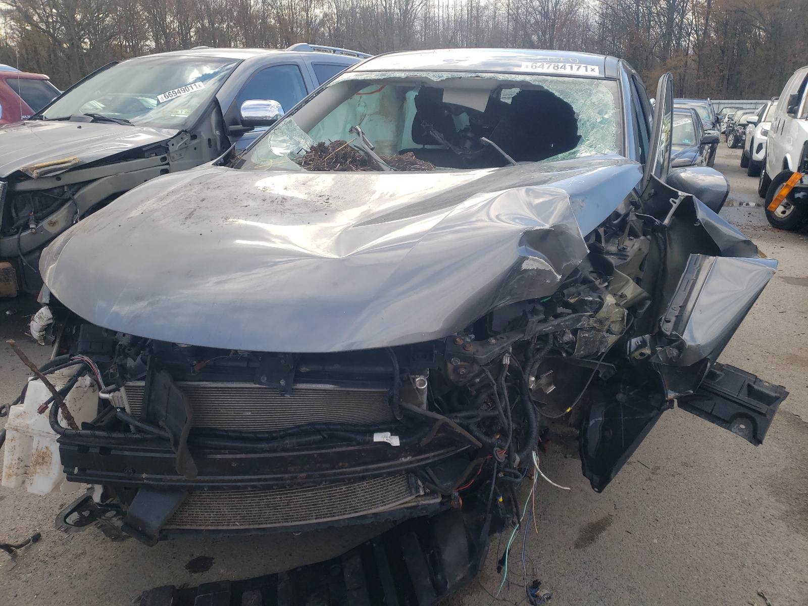 Photo 9 from auction – 2016 NISSAN ROGUE S with VIN 5N1AT2MV1GC777093