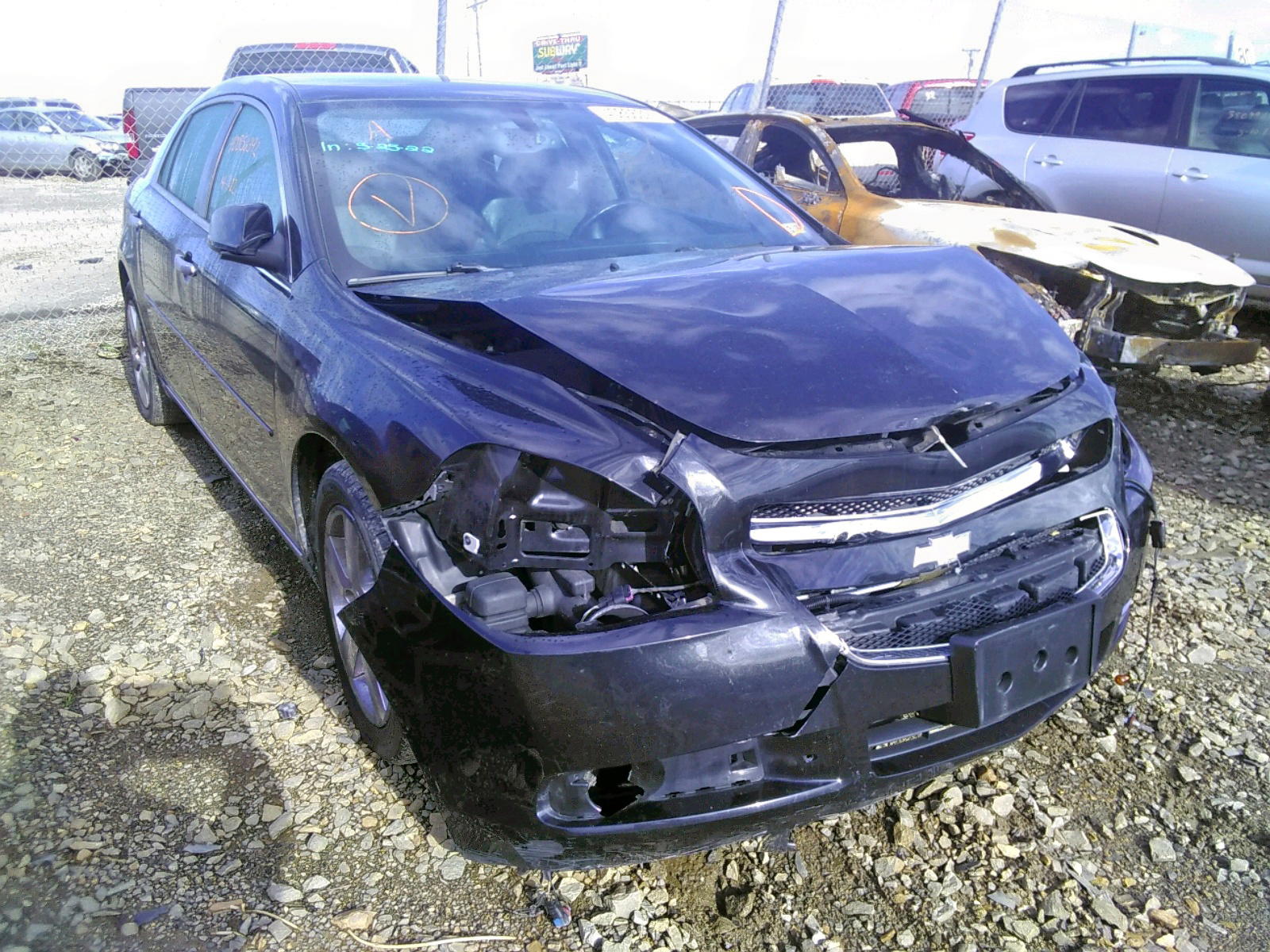CHEVROLET MALIBU 2LT 2012 with VIN 1G1ZD5E04CF367950 - Photo from auction