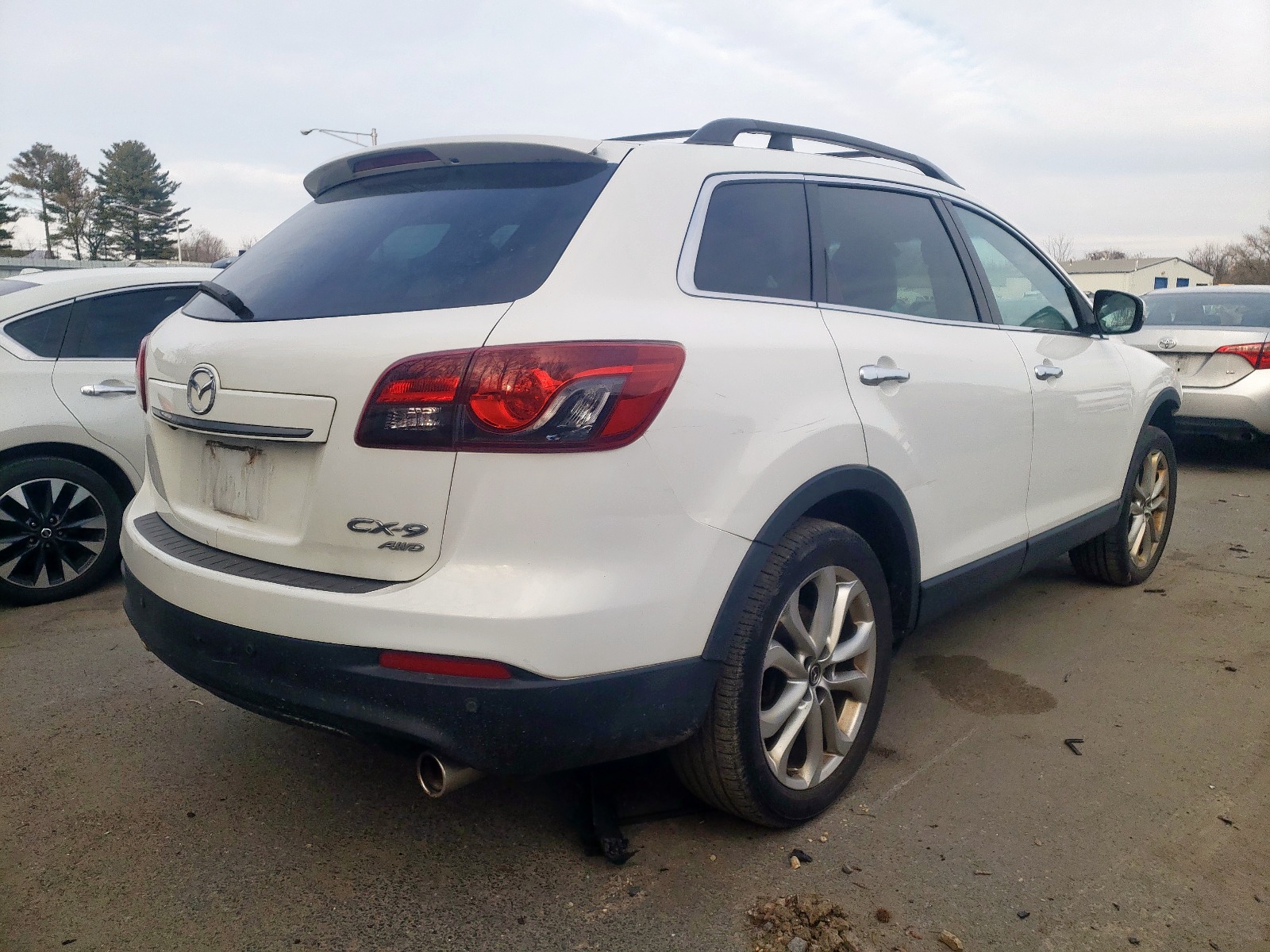 Photo 4 from auction – 2013 MAZDA CX-9 GRAND with VIN JM3TB3DV8D0420214