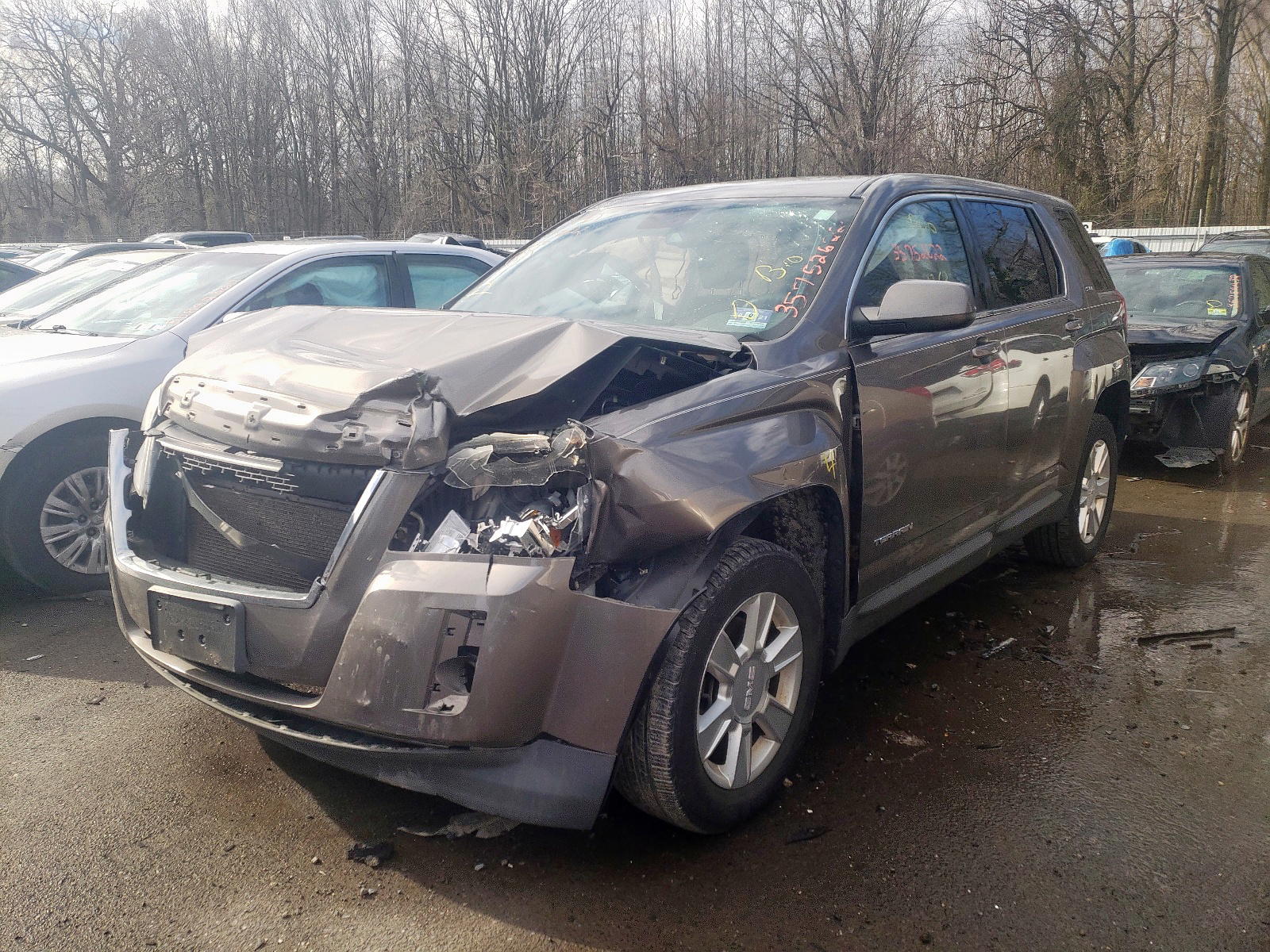 Photo 2 from auction – 2012 GMC TERRAIN SL with VIN 2GKALMEK2C6391973