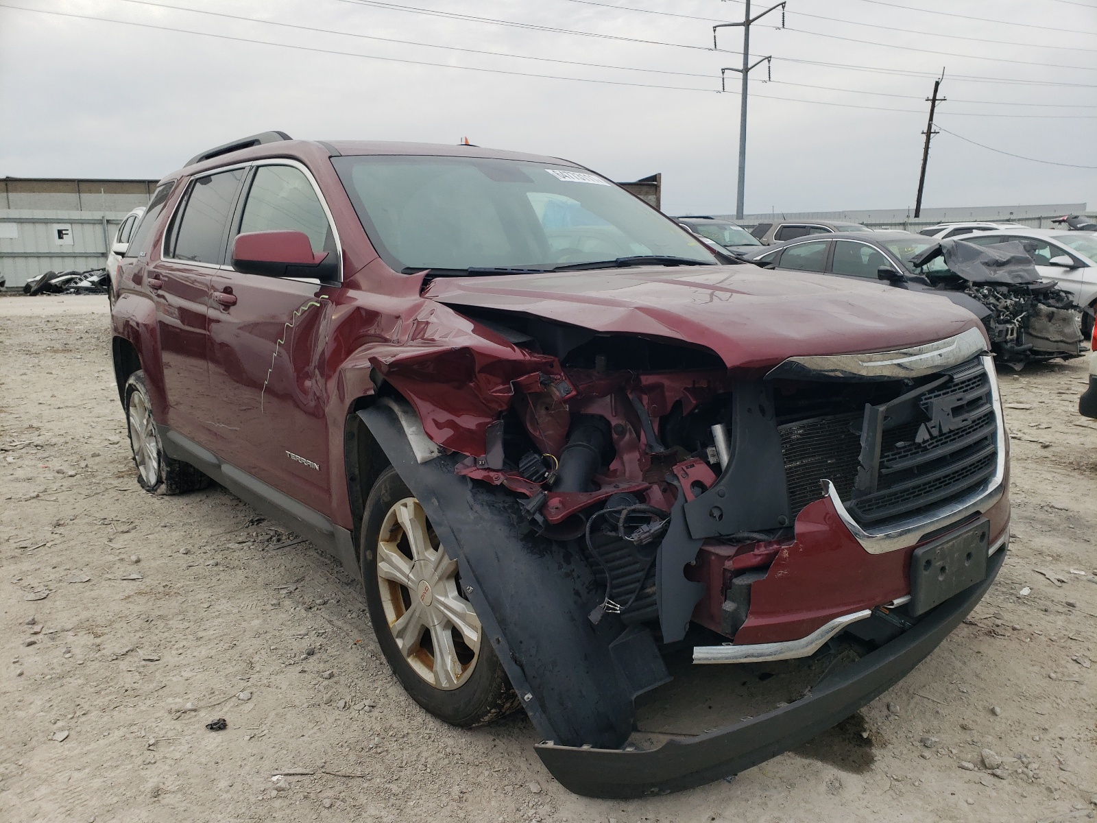Photo 1 from auction – 2017 GMC TERRAIN SL with VIN 2GKALNEK6H6242155