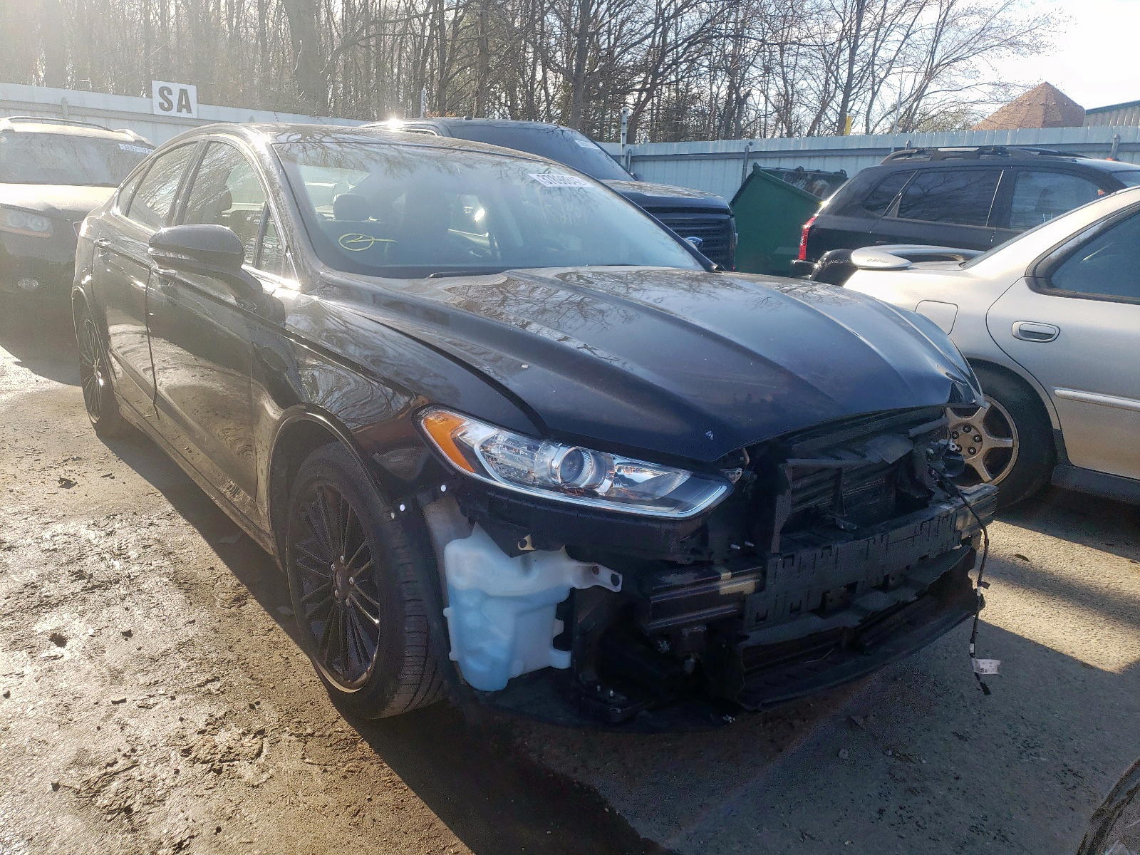 FORD FUSION SE 2016 with VIN 3FA6P0HD6GR253482 - Photo from auction