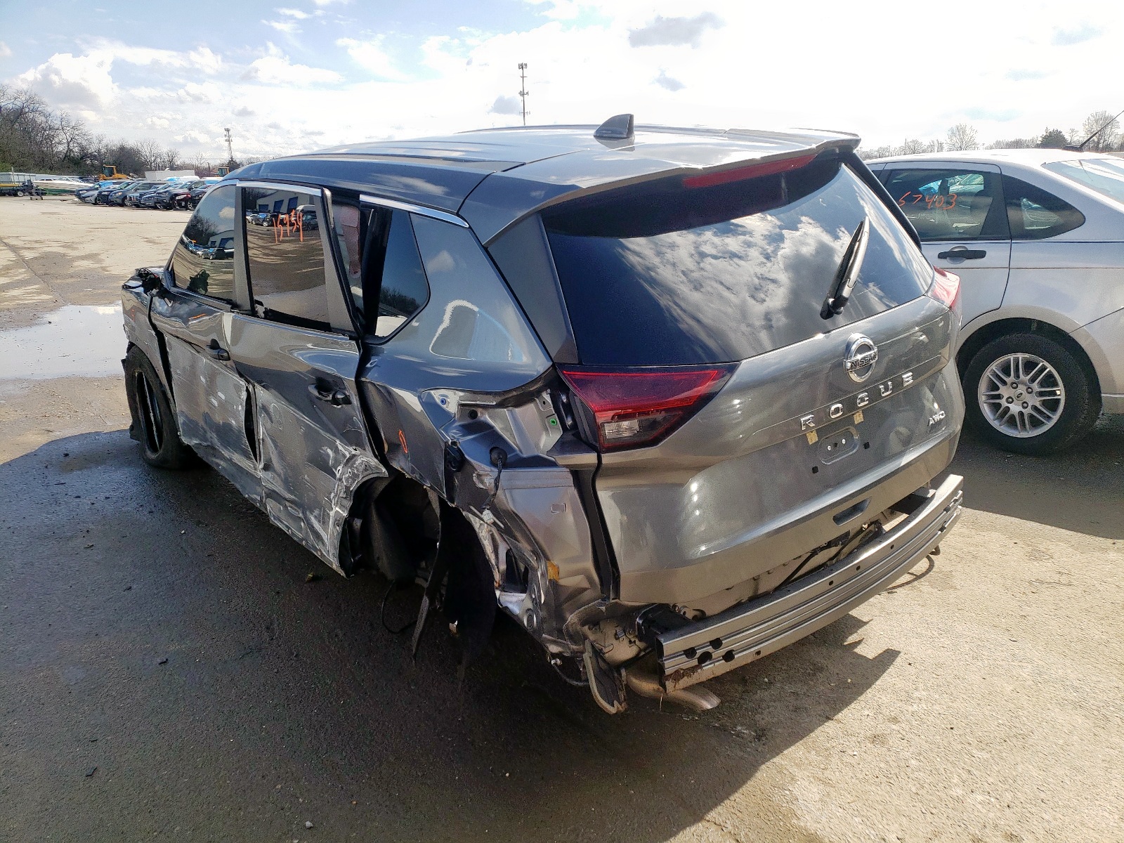 Photo 3 from auction – 2021 NISSAN ROGUE S with VIN 5N1AT3AB7MC767082
