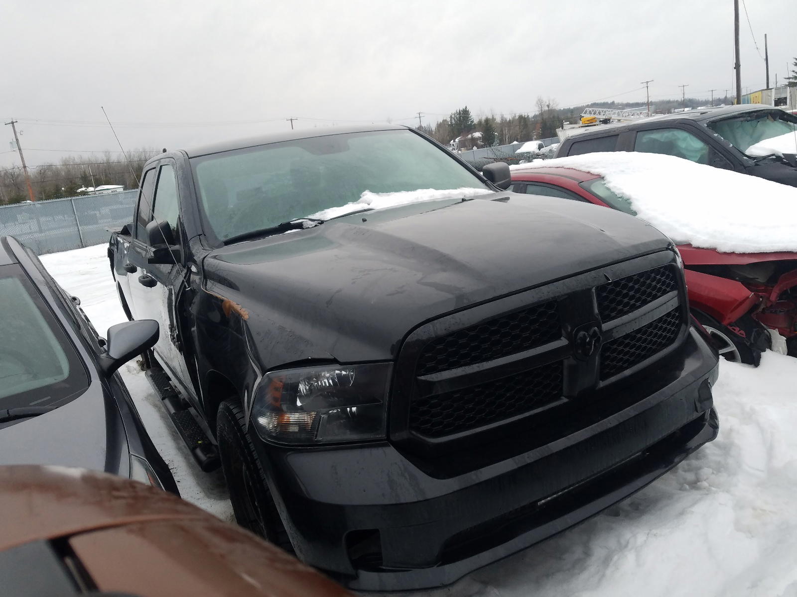 RAM 1500 ST 2016 with VIN 1C6RR7FG2GS286322 - Photo from auction