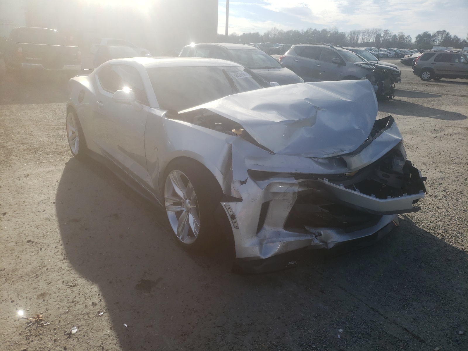 Photo 1 from auction – 2017 CHEVROLET CAMARO LT with VIN 1G1FB1RS2H0106579