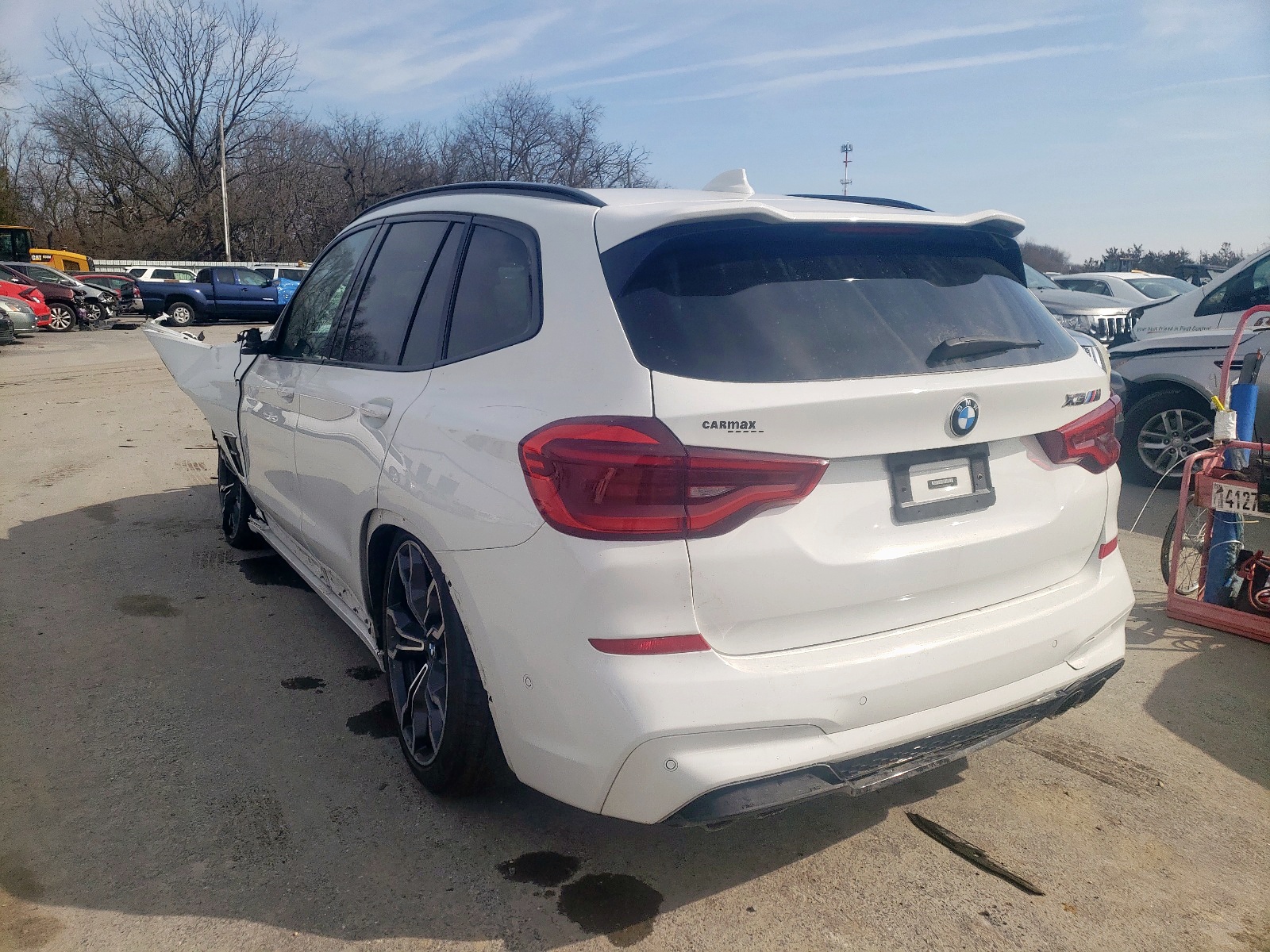 Photo 3 from auction – 2020 BMW X3 M COMPE with VIN 5YMTS0C0XL9B31837