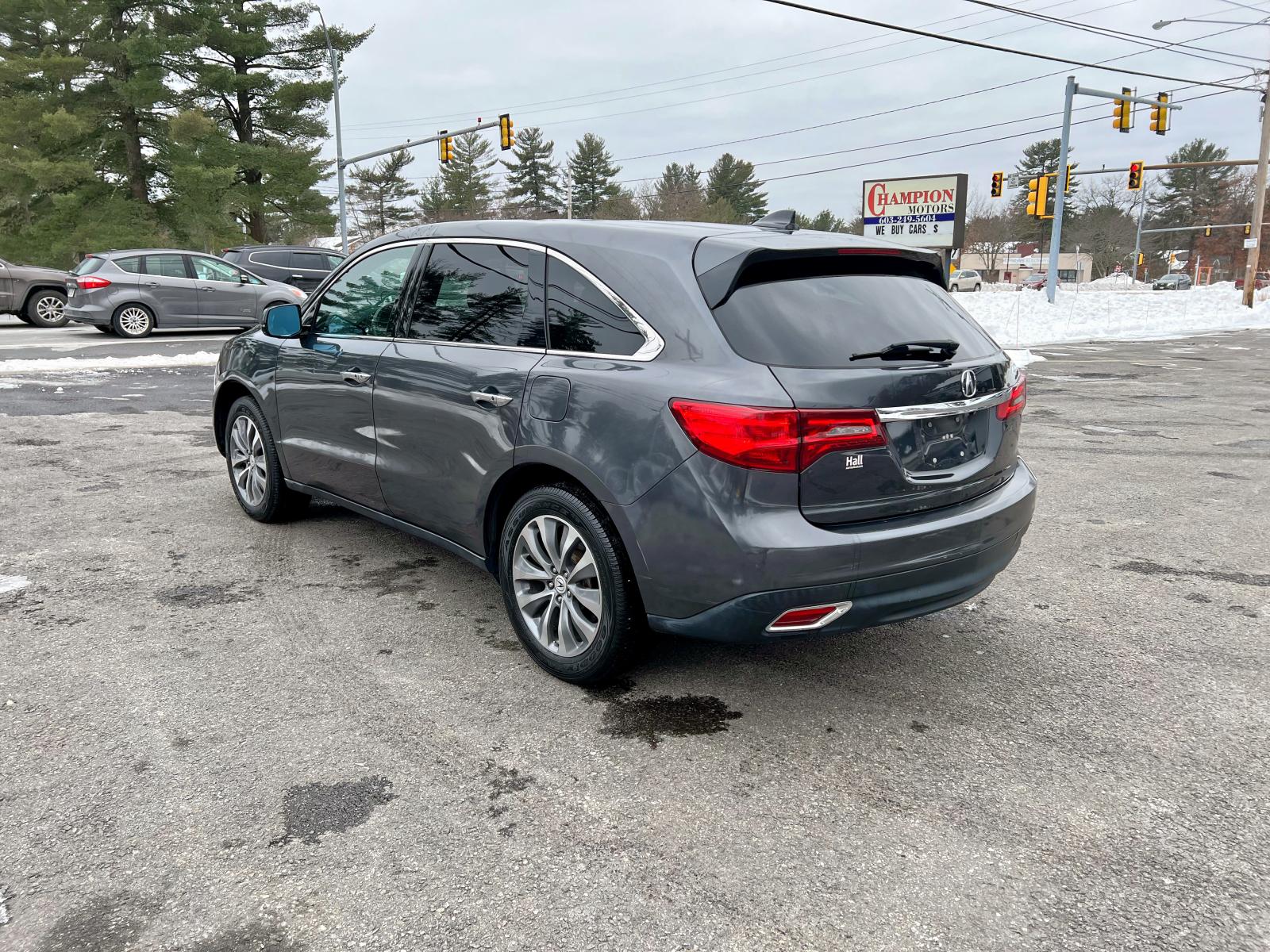 Photo 4 from auction – 2014 ACURA MDX TECHNO with VIN 5FRYD3H67EB007648
