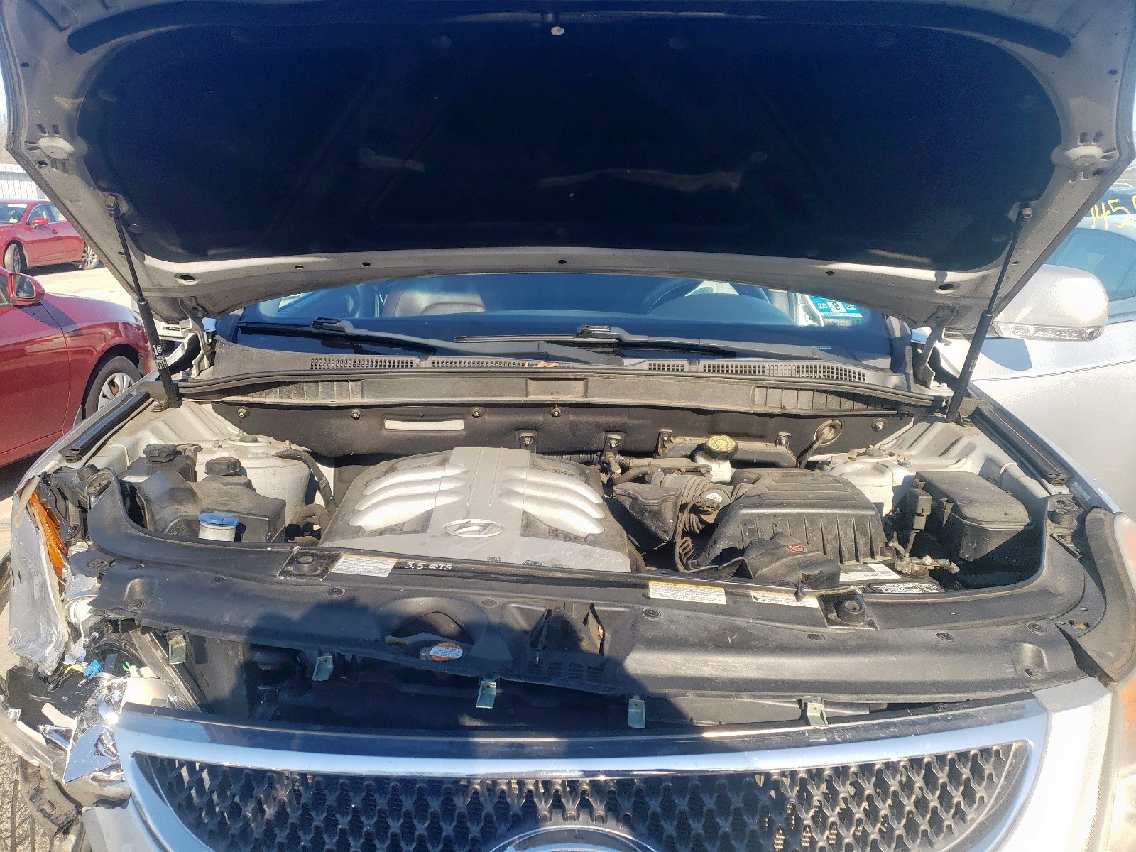 Photo 7 from auction – 2007 HYUNDAI VERACRUZ G with VIN KM8NU13C87U024244