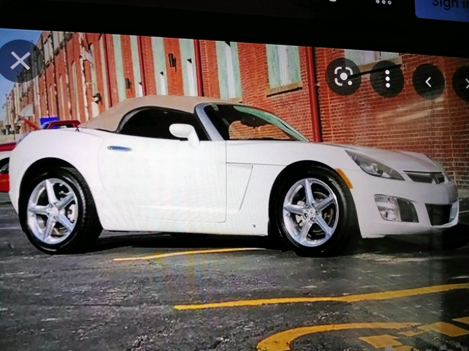 Photo 3 from auction – 2007 SATURN SKY REDLIN with VIN 1G8MG35X87Y768901
