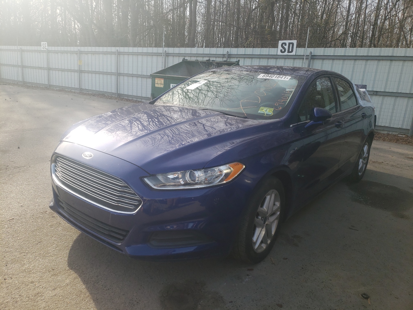 Photo 2 from auction – 2014 FORD FUSION SE with VIN 3FA6P0H70ER384589