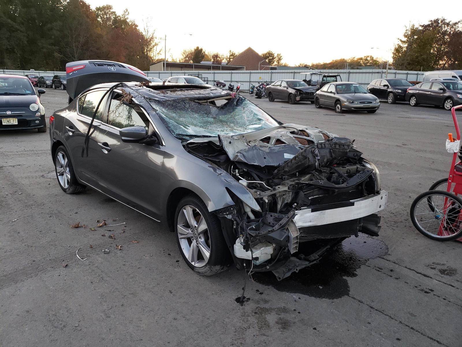 ACURA ILX 20 PRE 2013 with VIN 19VDE1F59DE007014 - Photo from auction