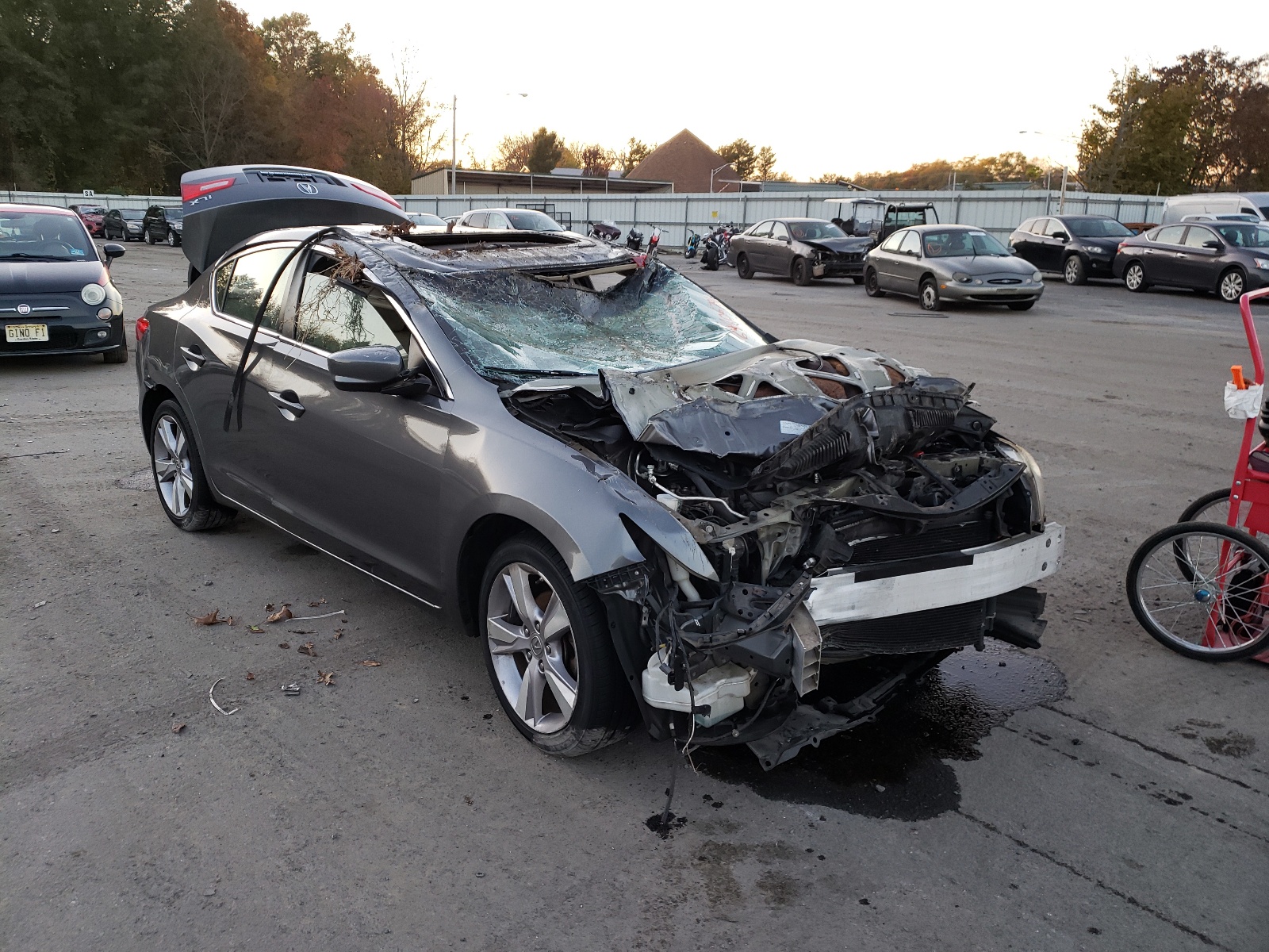 ACURA ILX 20 PRE 2013 مع رقم تعريف المركبة 19VDE1F59DE007014 - صورة من المزاد