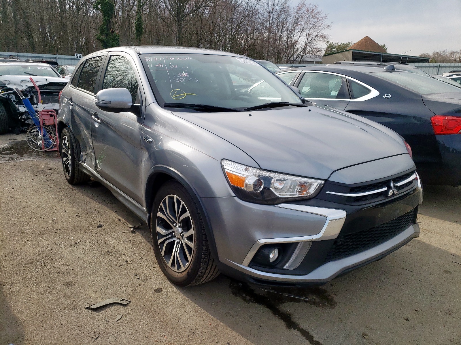 Photo 1 from auction – 2018 MITSUBISHI OUTLANDER with VIN JA4AR3AW6JZ008948