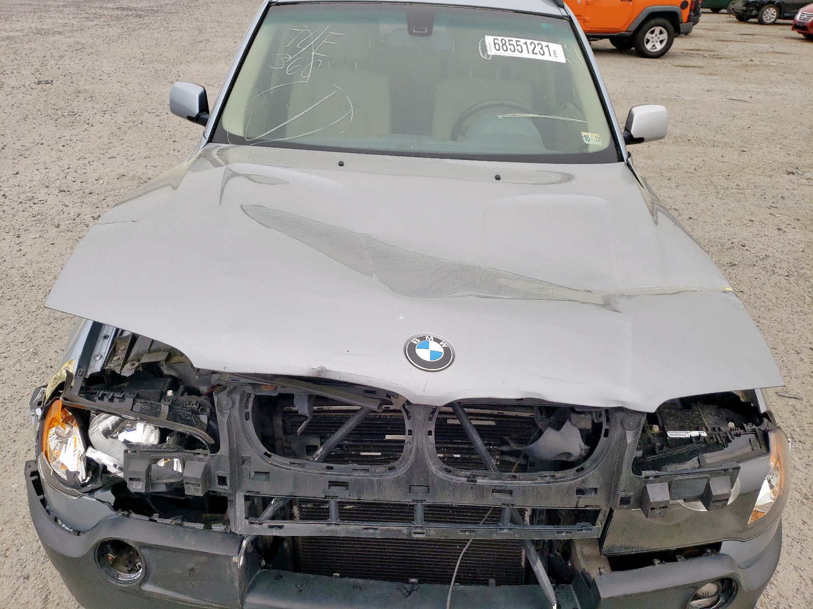 Photo 7 from auction – 2004 BMW X3 2.5I with VIN WBXPA73464WC43503