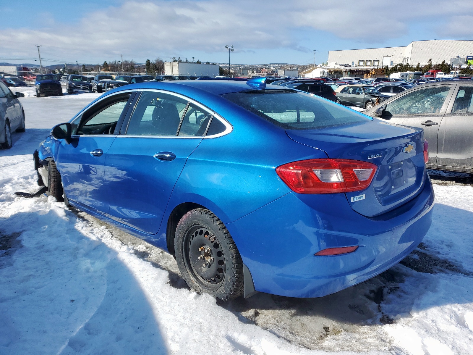 Photo 3 from auction – 2017 CHEVROLET CRUZE PREM with VIN 3G1BF5SM9HS516620