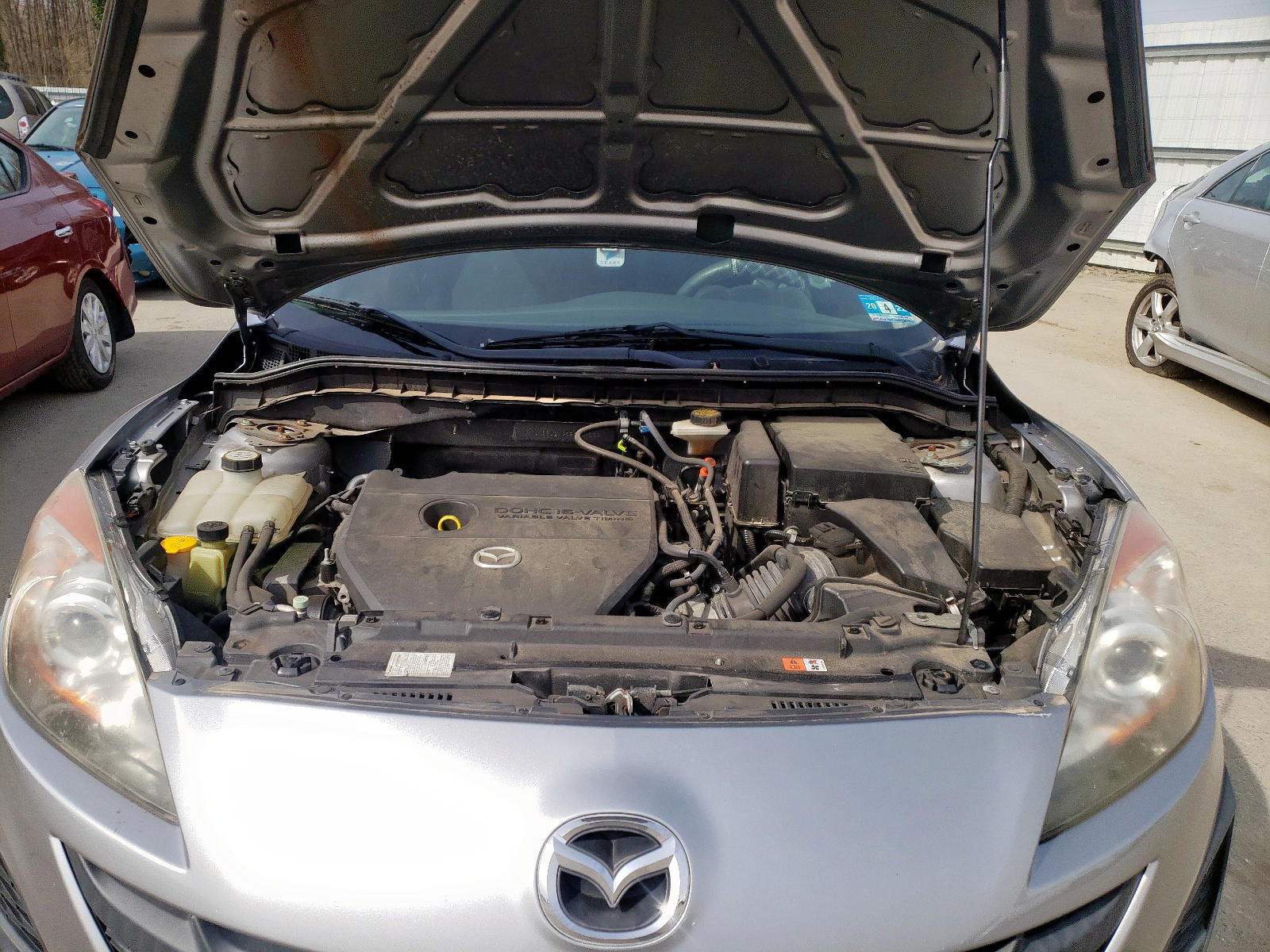 Photo 7 from auction – 2011 MAZDA 3 I with VIN JM1BL1VG6B1404168