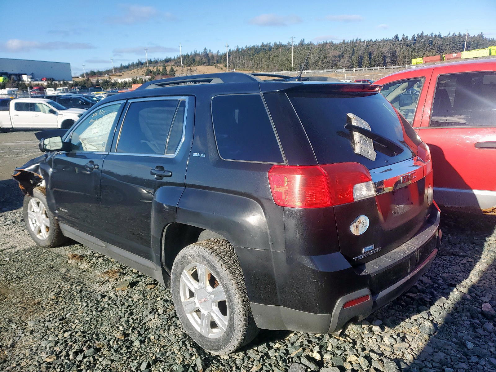 Photo 3 from auction – 2014 GMC TERRAIN SL with VIN 2GKFLWE31E6245481