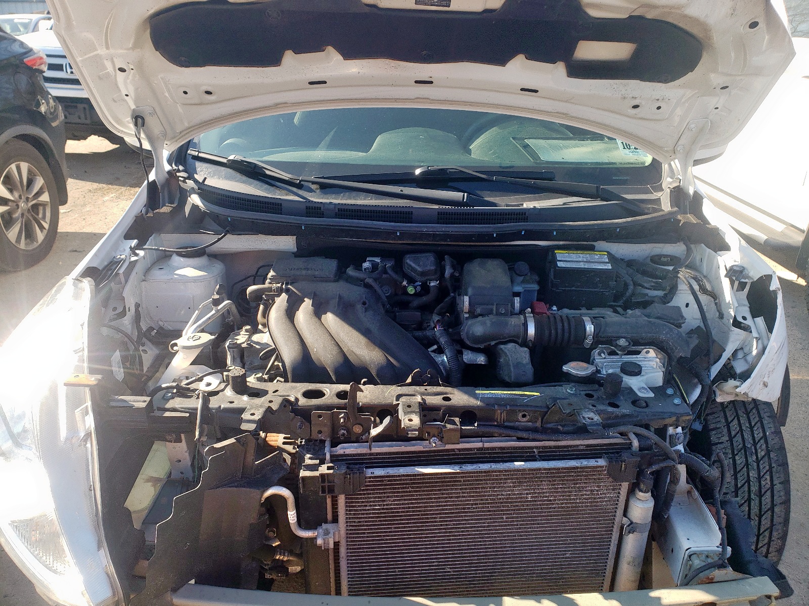 Photo 7 from auction – 2018 NISSAN VERSA S with VIN 3N1CN7AP4JL885135