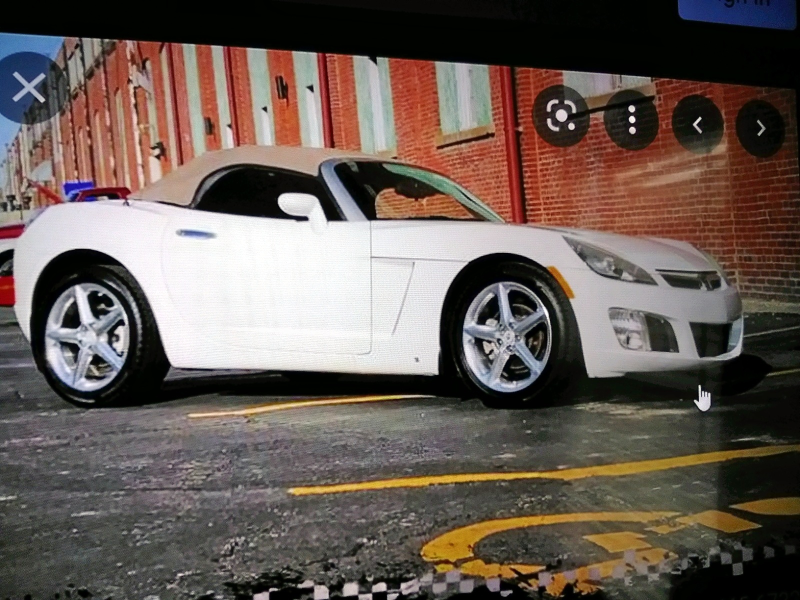 Photo 2 from auction – 2007 SATURN SKY REDLIN with VIN 1G8MG35X87Y768901