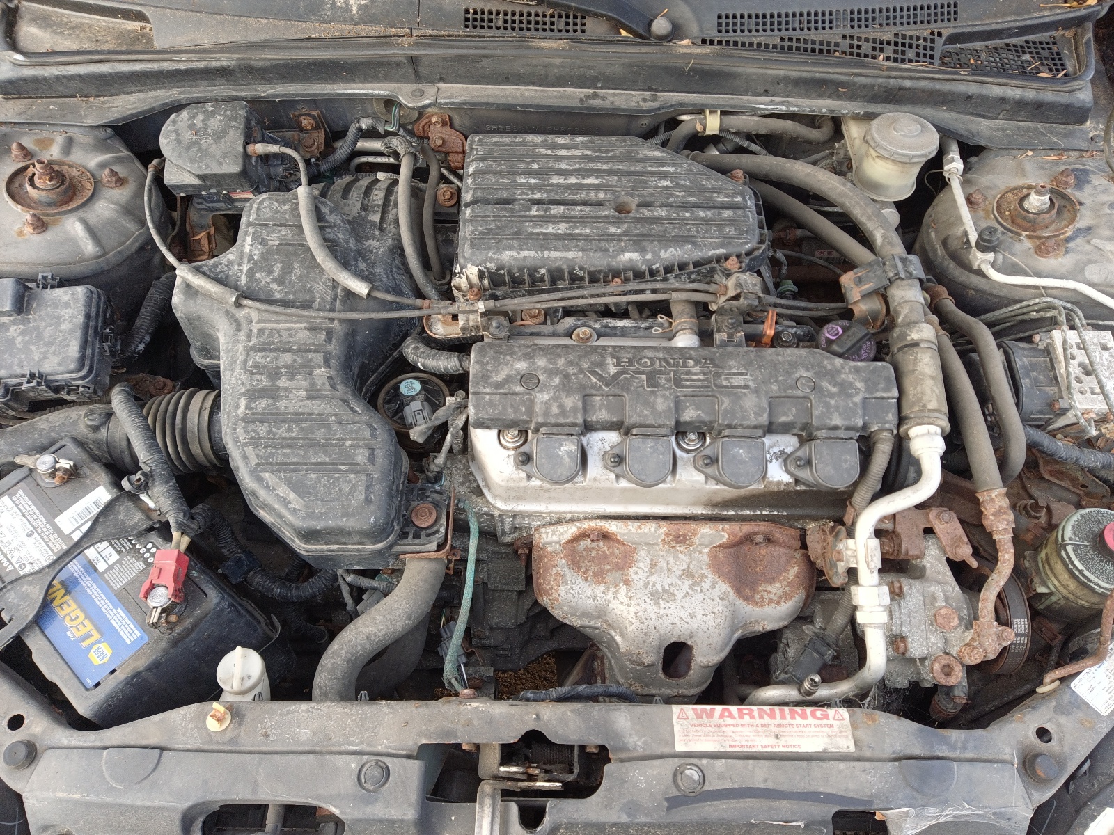 Photo 7 from auction – 2003 HONDA CIVIC EX with VIN 2HGES26713H502968