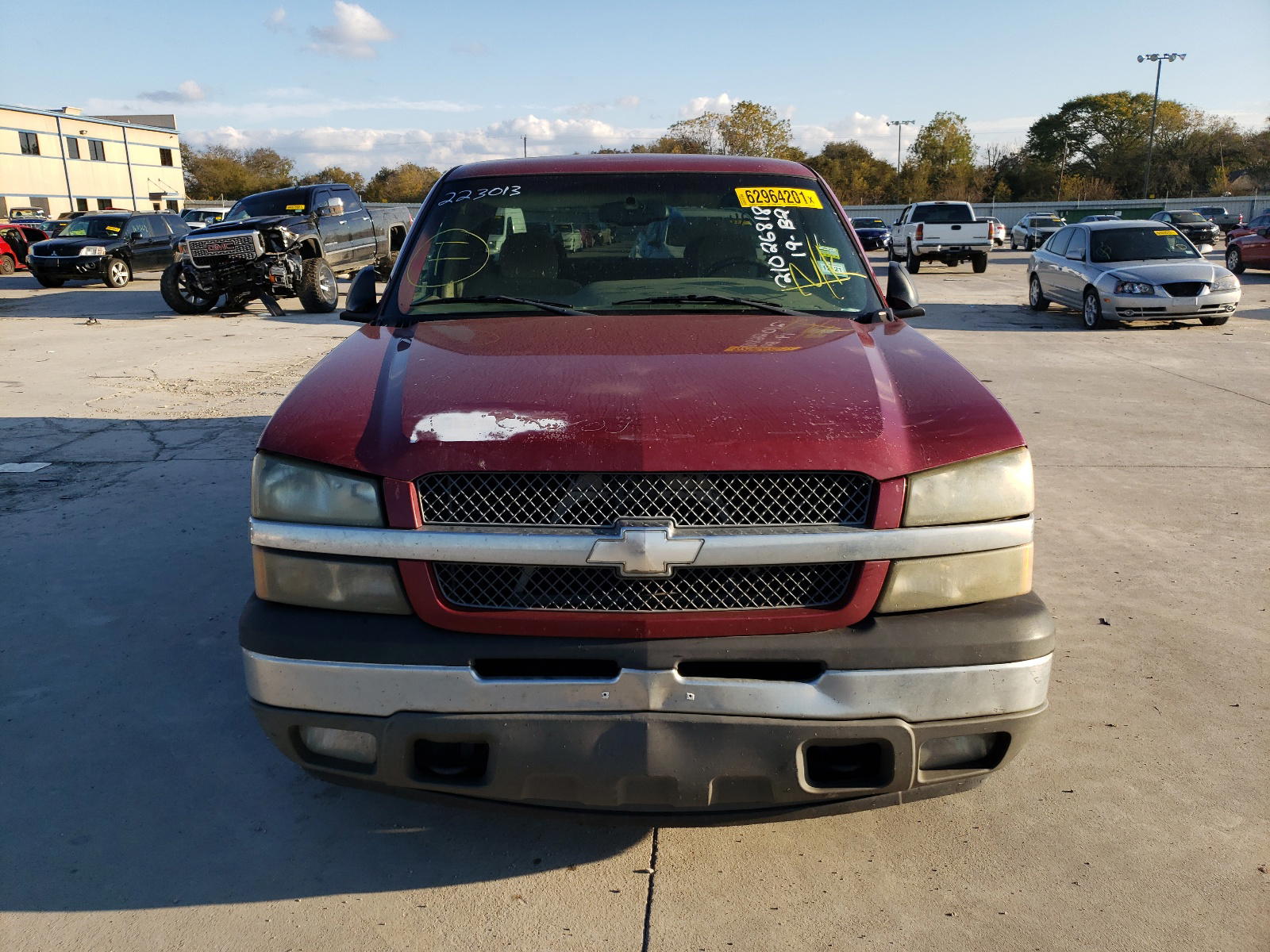 Photo 9 from auction – 2005 CHEVROLET SILVERADO with VIN 2GCEC19V551155219