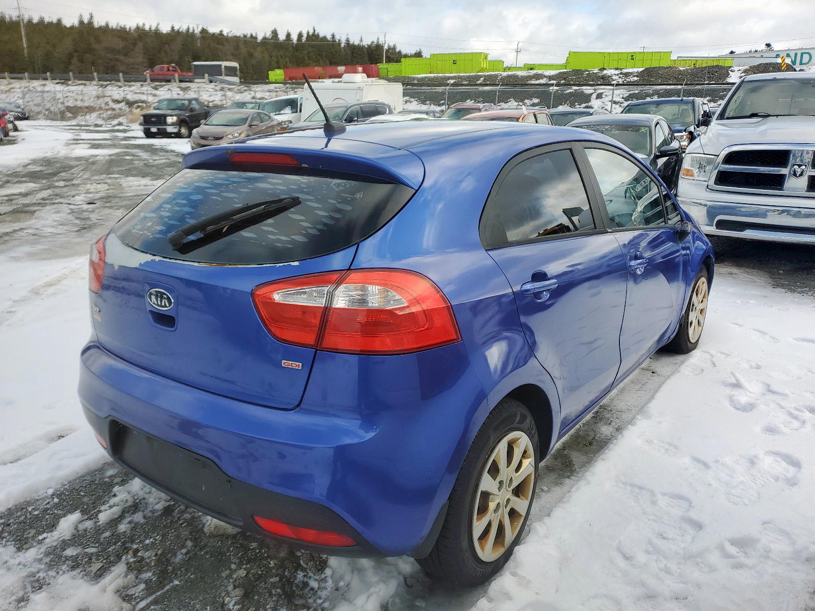 Photo 18 from auction – 2012 KIA RIO LX with VIN KNADM5A31C6758018