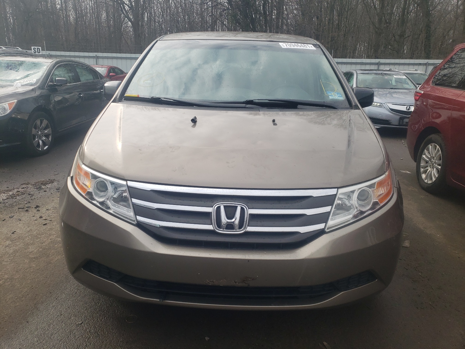 Photo 9 from auction – 2011 HONDA ODYSSEY EX with VIN 5FNRL5H41BB052941