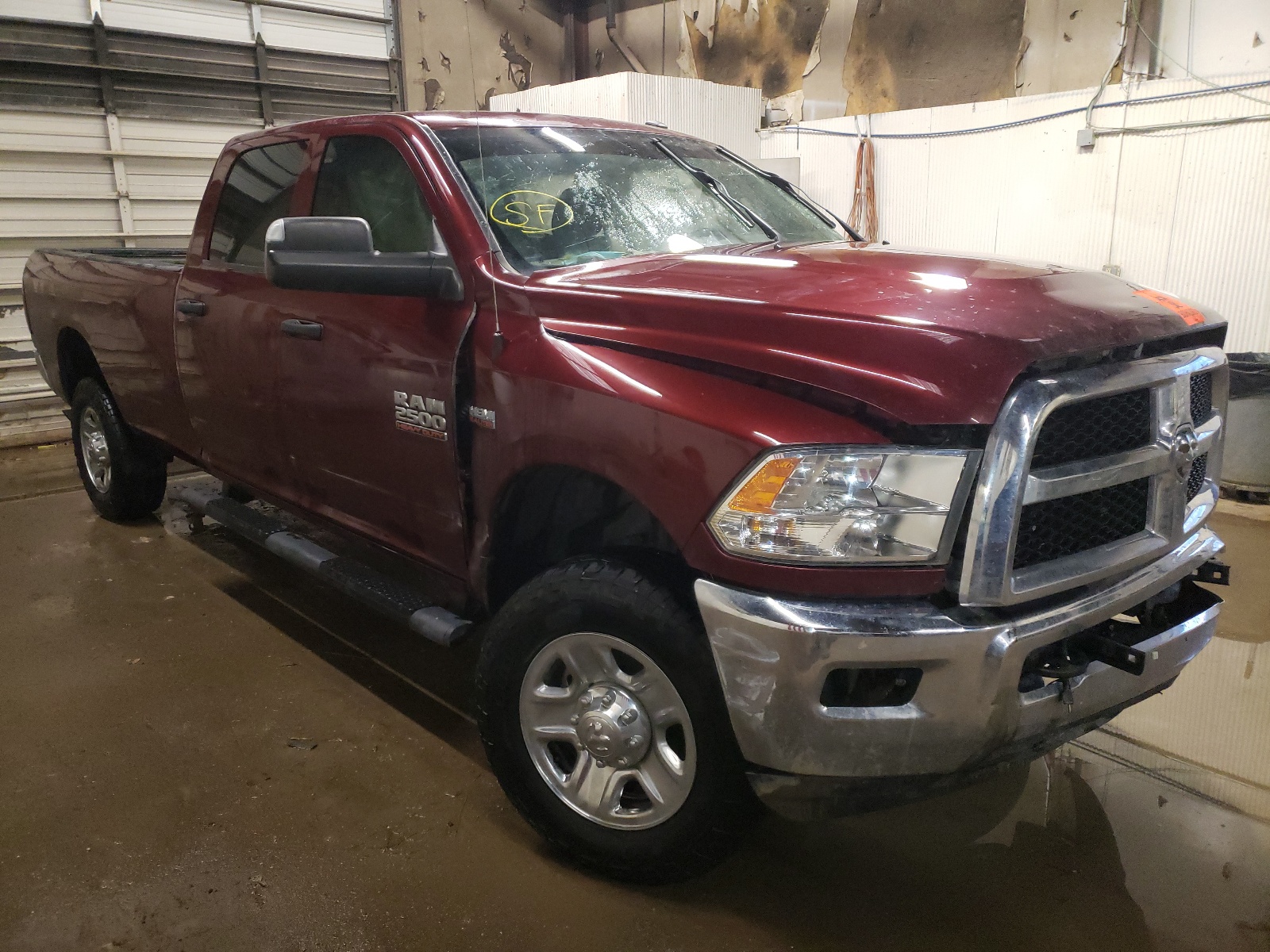 RAM 2500 ST 2018 with VIN 3C6UR5HJ3JG359445 - Photo from auction