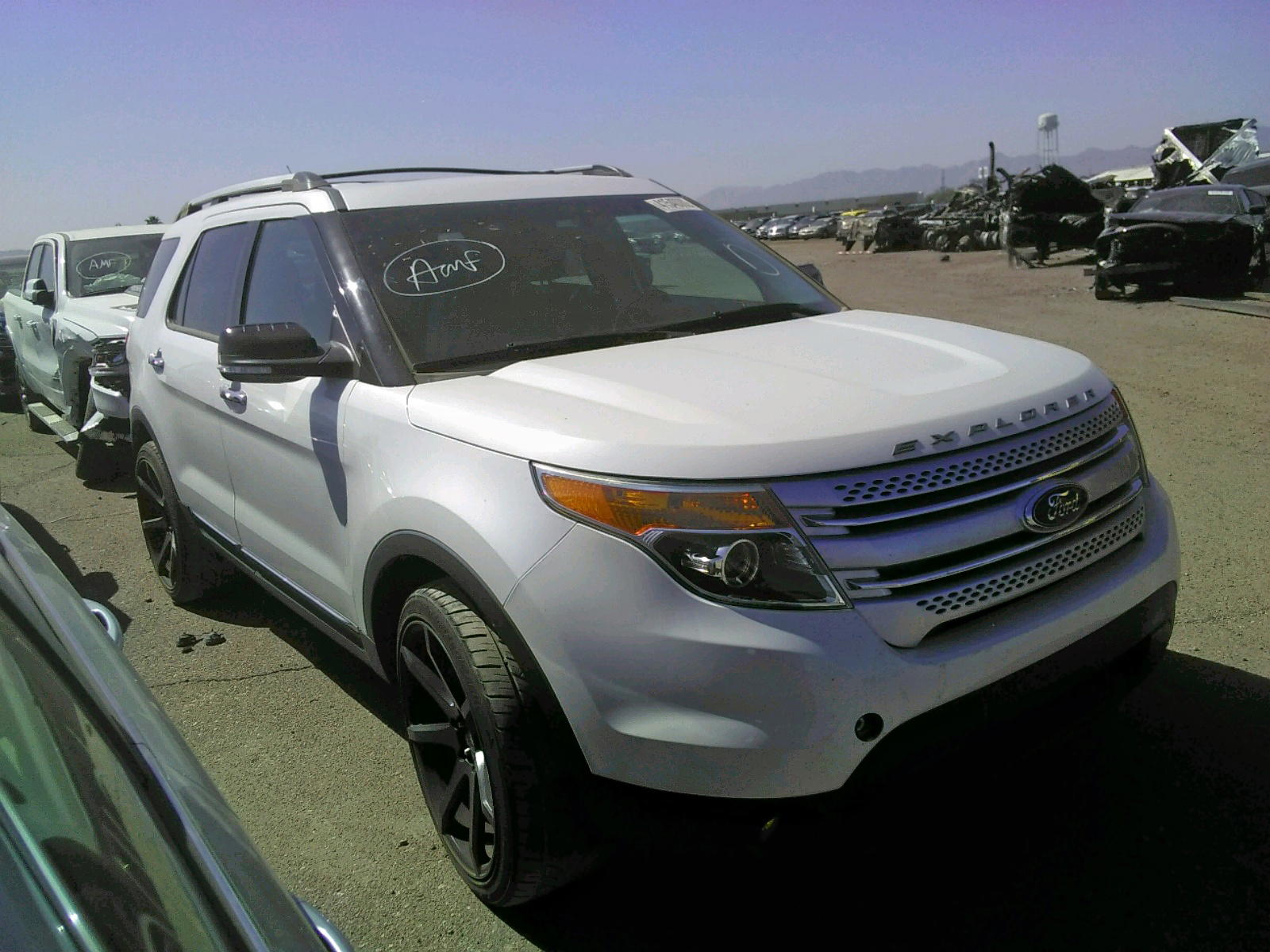 FORD EXPLORER X 2014 with VIN 1FM5K8D8XEGC12543 - Photo from auction