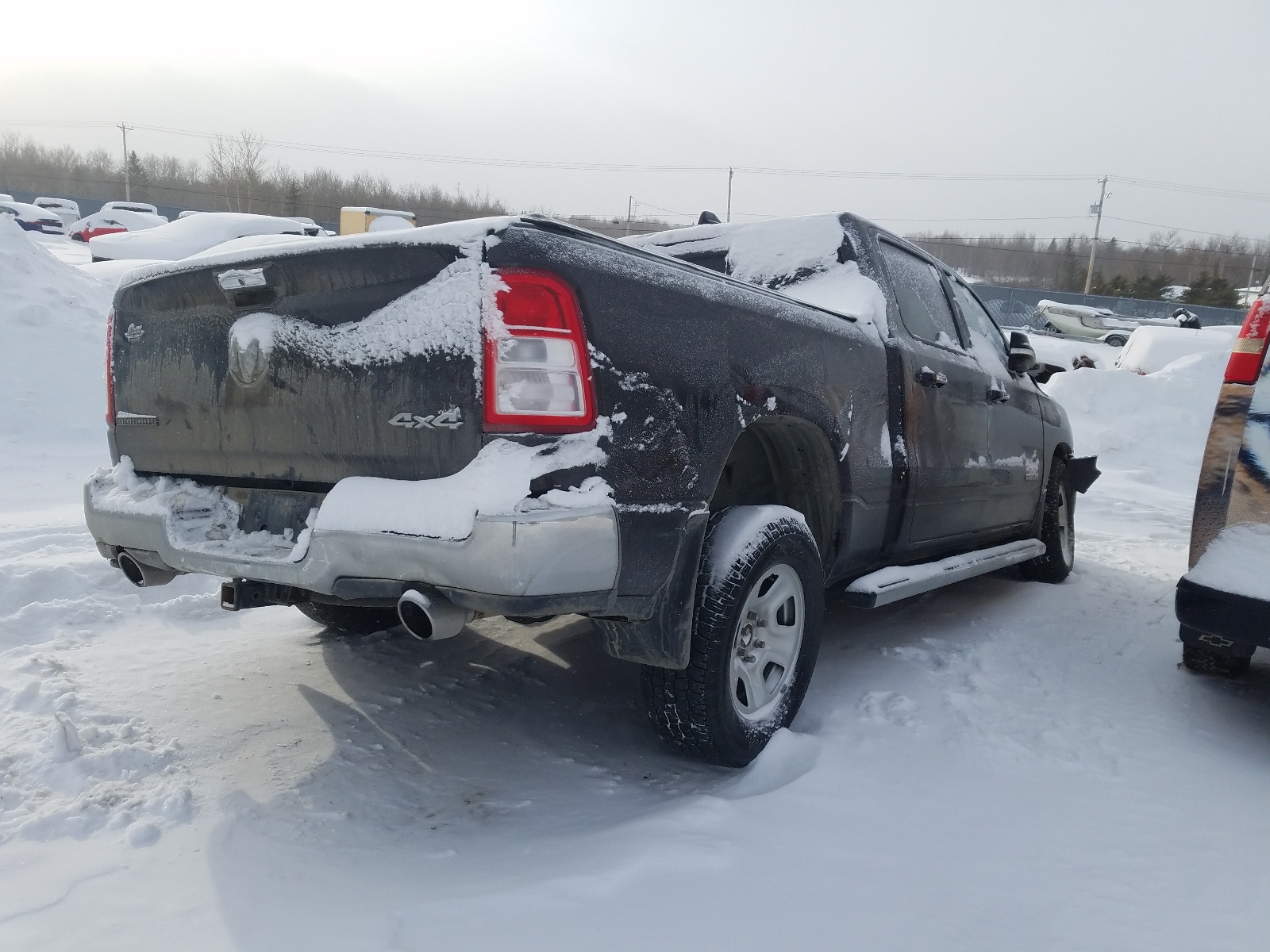 Photo 4 from auction – 2019 RAM 1500 BIG H with VIN 1C6SRFMT7KN767766