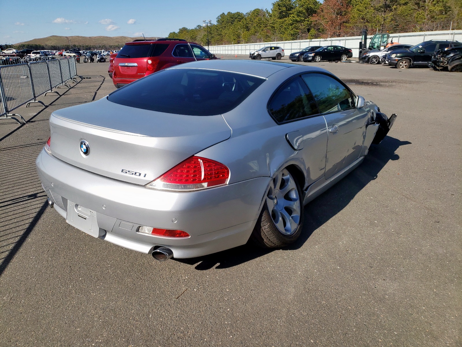 Photo 4 from auction – 2006 BMW 650 I with VIN WBAEH13456CR50880