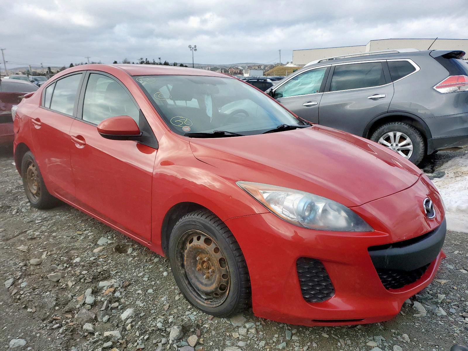 MAZDA 3 I 2013 with VIN JM1BL1V71D1829008 - Photo from auction