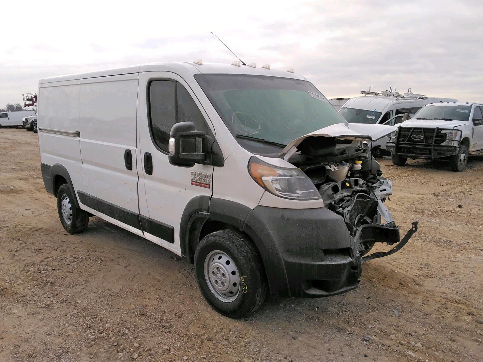 RAM PROMASTER 2020 with VIN 3C6URVWG6LE108926 - Photo from auction