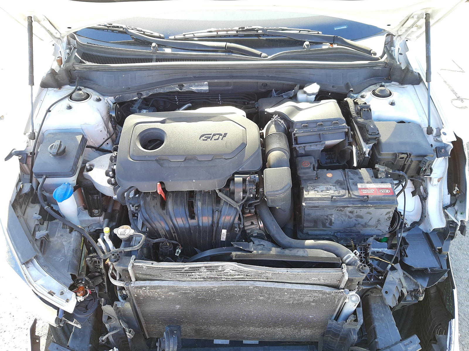 Photo 7 from auction – 2016 KIA OPTIMA EX with VIN 5XXGU4L39GG065504