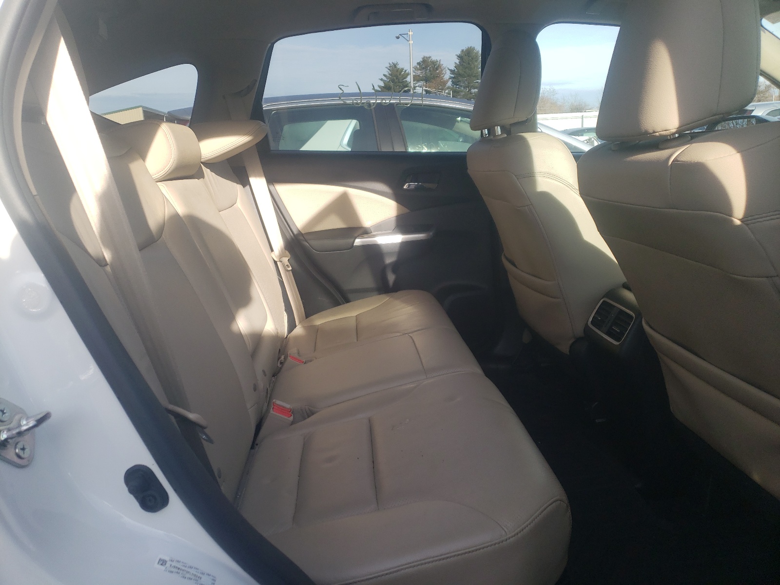 Photo 6 from auction – 2015 HONDA CR-V EXL with VIN 5J6RM4H70FL115249