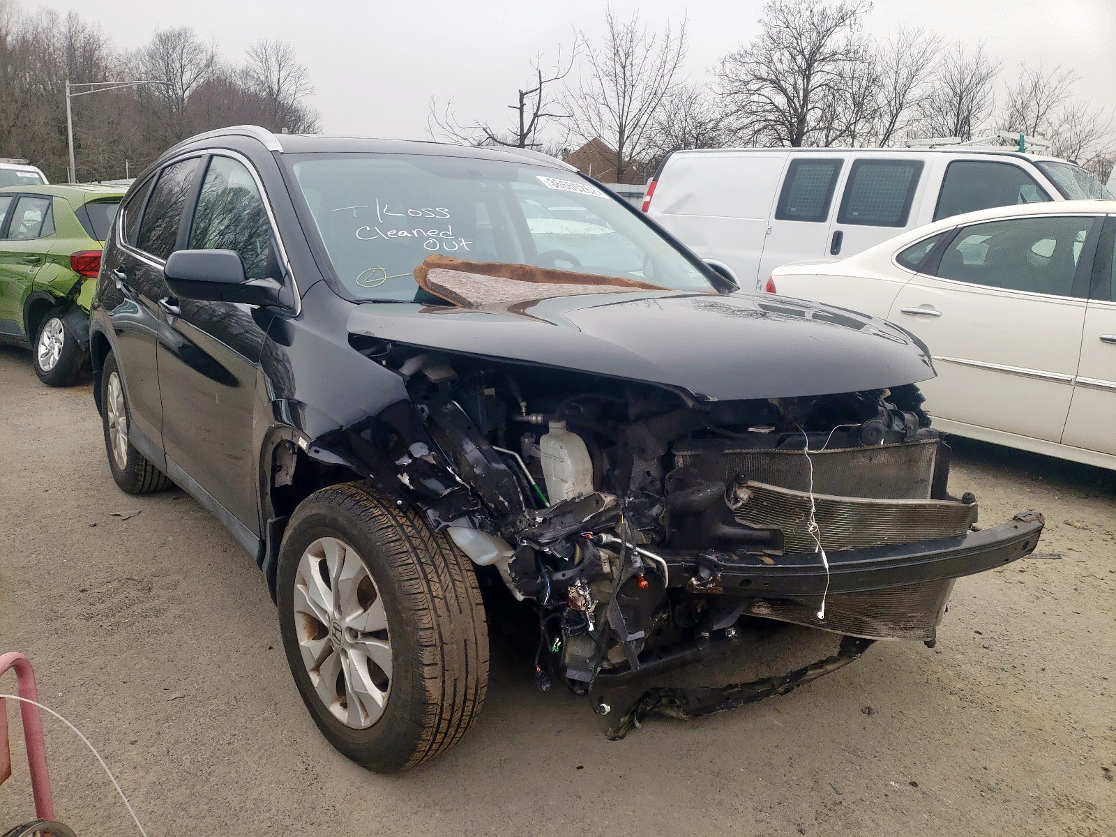 Photo 1 from auction – 2014 HONDA CR-V EXL with VIN 2HKRM4H79EH652209